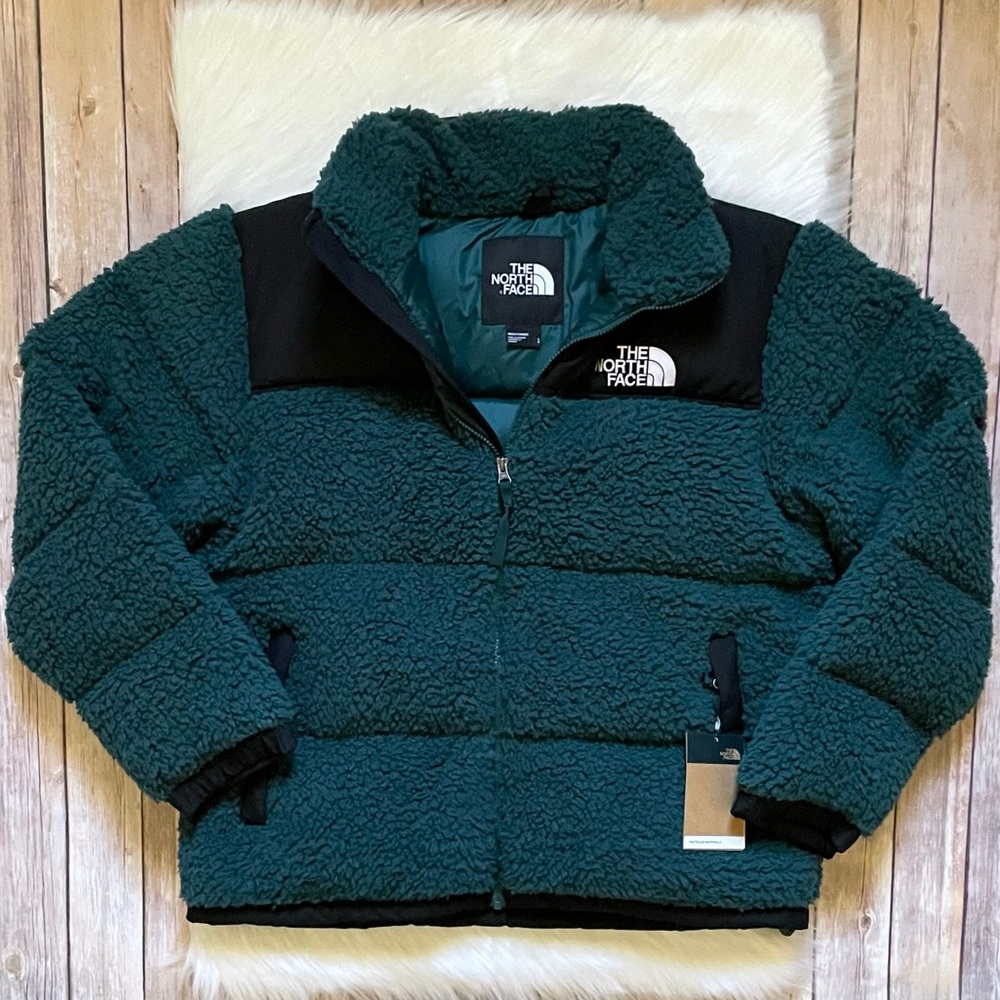 The North Face Men’s High Pile Nuptse Jacket - Picture 1 of 9